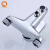 主图_3 Robinet de douche mural de luxe pour baignoire Meilleure vente Zinc Chrome Eau chaude froide Salle de bain Mélangeur Douche