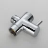 主图_3 Nouveau design robinet d'équerre en laiton lavabo Water Cross Shower Faucet diverter Brass water separator