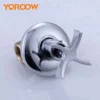 主图_3 Goede Prijs Modern Ontwerp Verborgen Klep Messing Kogelkraan met Zinken Handvat Wandgemonteerde Badkamerkraan Polymeer Kogel