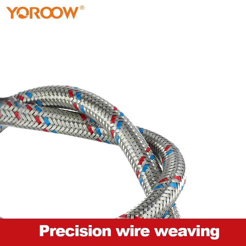 主图_4 Goede kwaliteit EPDM binnenband 304 roestvrij staal slang wastafel warm en koud water fitting waterslang