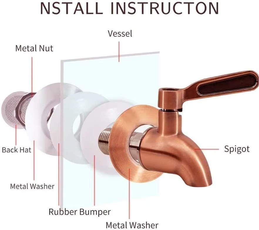 主图_4 Современный Металл Нержавеющая Сталь Пивной Кран Рычаг Полированный Хром Отделка Сок Кран Многофункциональный Пивная Бочка Кран