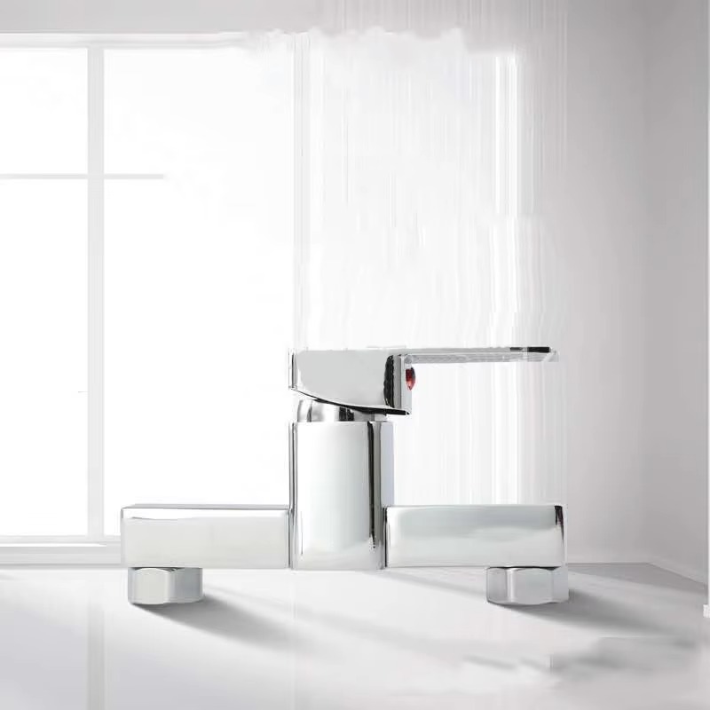 主主_4 صنبور دش نحاسي حديث عالي الجودة مثبت على الحائط صنبور دش نحاسي تجاري عالي الجودة وخلاط ماء بارد وساخن للاستخدام في الحمام وحوض الاستحمام