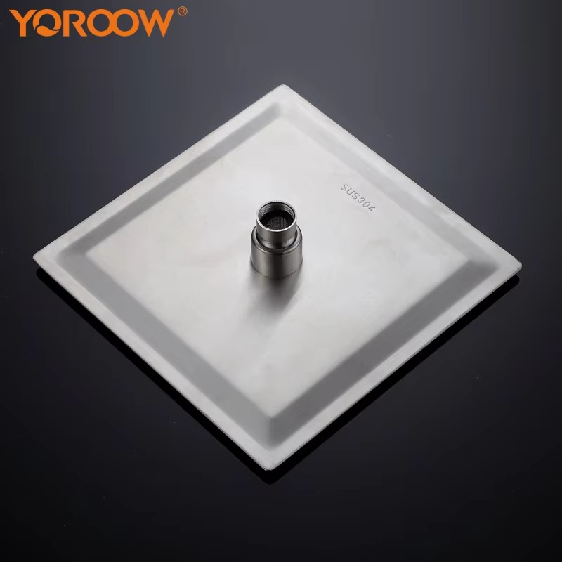 主图_4 High-Pressure Square Shower Head Kit Stainless Steel Tower System Shower Bath Shower Faucets