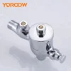 主图_4 Valvola di risciacquo in ottone del piatto cromato di alta qualità per uso del bagno Valvola di risciacquo manuale della toilette