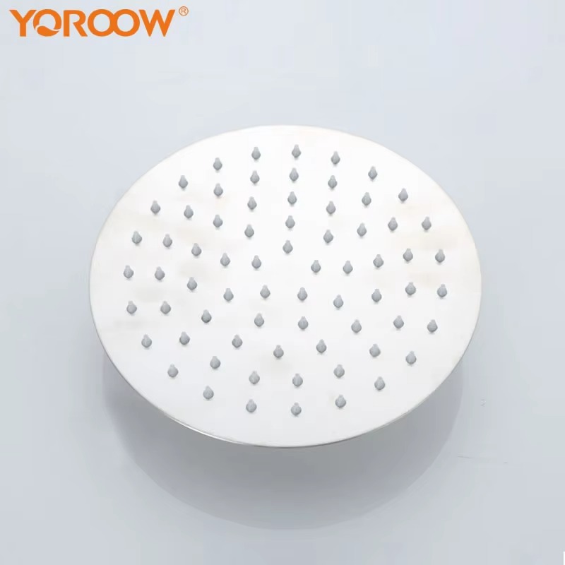 主图_5 Экономичный 201 Нержавеющая сталь дождь душевая лейка высокого давления регулируемый хром ванная комната кран дождь