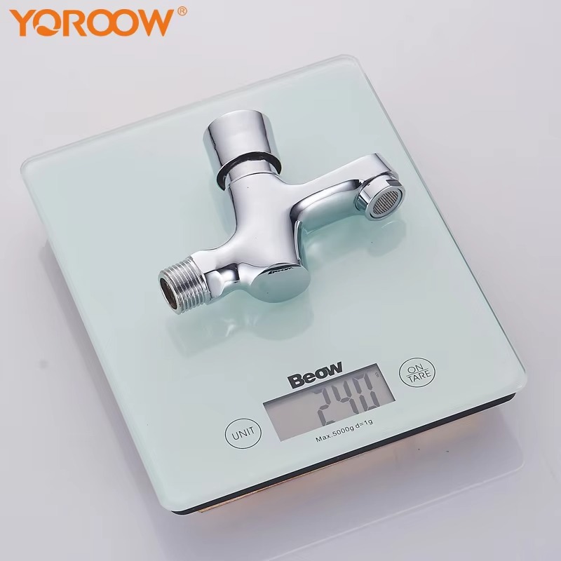 主图_5 Wandmontierter Time-Delay-Waschtischhahn Verchromt Selbstschließender wassersparender Waschtischhahn für Zuhause oder im Freien
