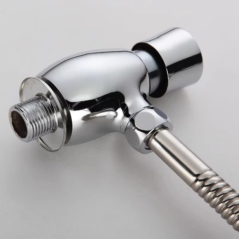主图_5 Modern Chrome Manual Push Button Urinal Toilet Flush Valve Factory Direct for Bathroom WC Manual Flush Valves