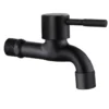 13638944936_11515698562 Mais vendido preto aço inoxidável 304 corpo clássico água torneira cartucho torneira acessório ferro fuso para varanda mangueira