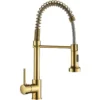 2323232 Vintage Küchenarmatur 201 Edelstahl Mischbatterie Modern 360 Rotation Deck Mounted Pull Chrome Sink Wasserhahn Küchenarmatur