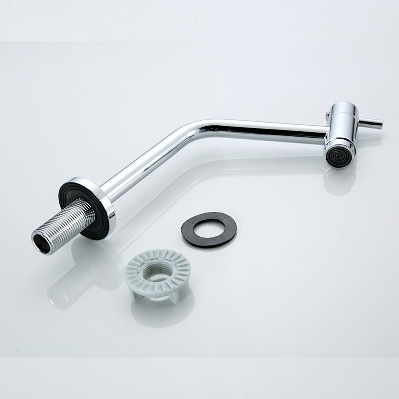 613 Luxus Ein-Griff-Antik-Becken Wasserhahn 304 Edelstahl Wasserhahn für Kaltwasser Messing Ventilkern für Villen