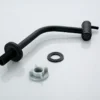 614 Rubinetti per lavabo in acciaio inox 304 di fantasia Rubinetti dosati per uso scolastico alberghiero Rubinetto per lavabo nero con nucleo valvola in ottone