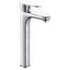 7014C-084P Torneira de lavatório cromada de boa qualidade com manípulo único Material de zinco termostático Torneira misturadora de lavatório com furo único para casa de banho