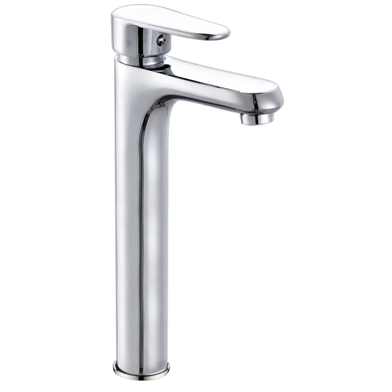 Buena Calidad Grifo monomando cromado para lavabo Material de zinc termostático Grifo monomando para lavabo de baño