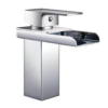 7165B Golden Maniglia singola contemporanea rubinetto di lusso per lavabo in acciaio inox Rubinetto miscelatore per lavabo - 7165B6