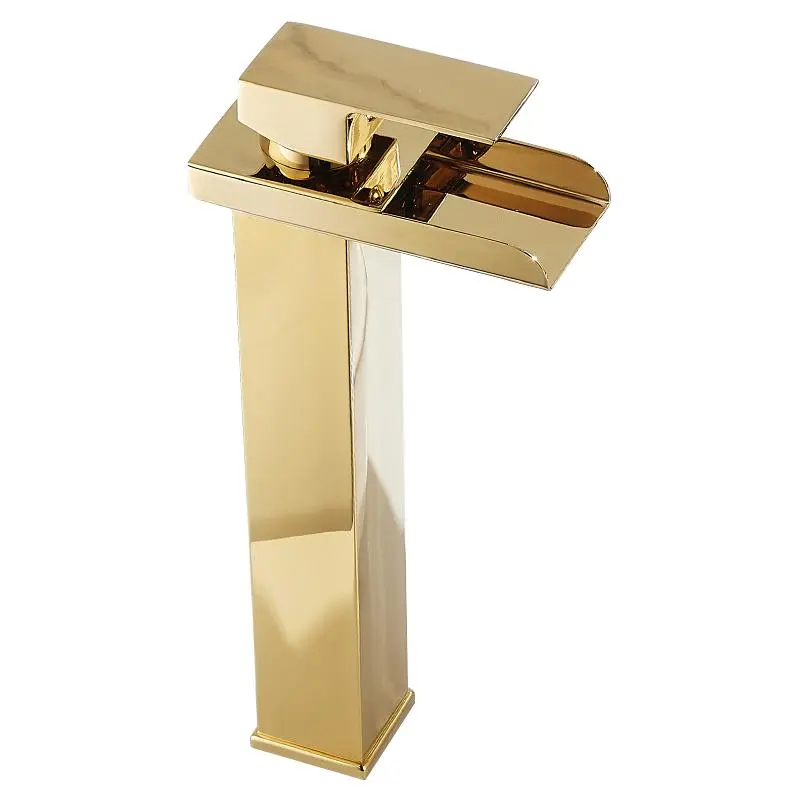 Buen precio para Empolo Monomando Termostático Acero Inoxidable Cascada Lavabo Grifo Caliente Frío Mezclador de Baño con para Gimnasio