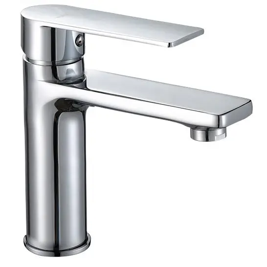 Hot Sale Contemporary Basin Mixer Faucet Water Saving Zinc Brass for School Hospital and Hotel Vanities for Washbasin