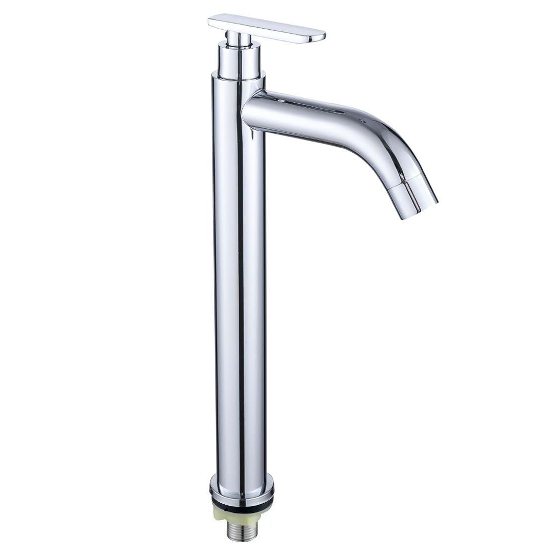 9001B2-030A3 Classic Design Single Cold Basin Faucet with Long Spout  Cold Water Tap for Bathroom and Villa Basin Mixer