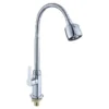 9531A-052A-B18 Economico rubinetto da cucina in zinco a una maniglia contemporaneo cromato con montaggio a ponte rubinetto acqua lavello primavera fredda rubinetti da cucina