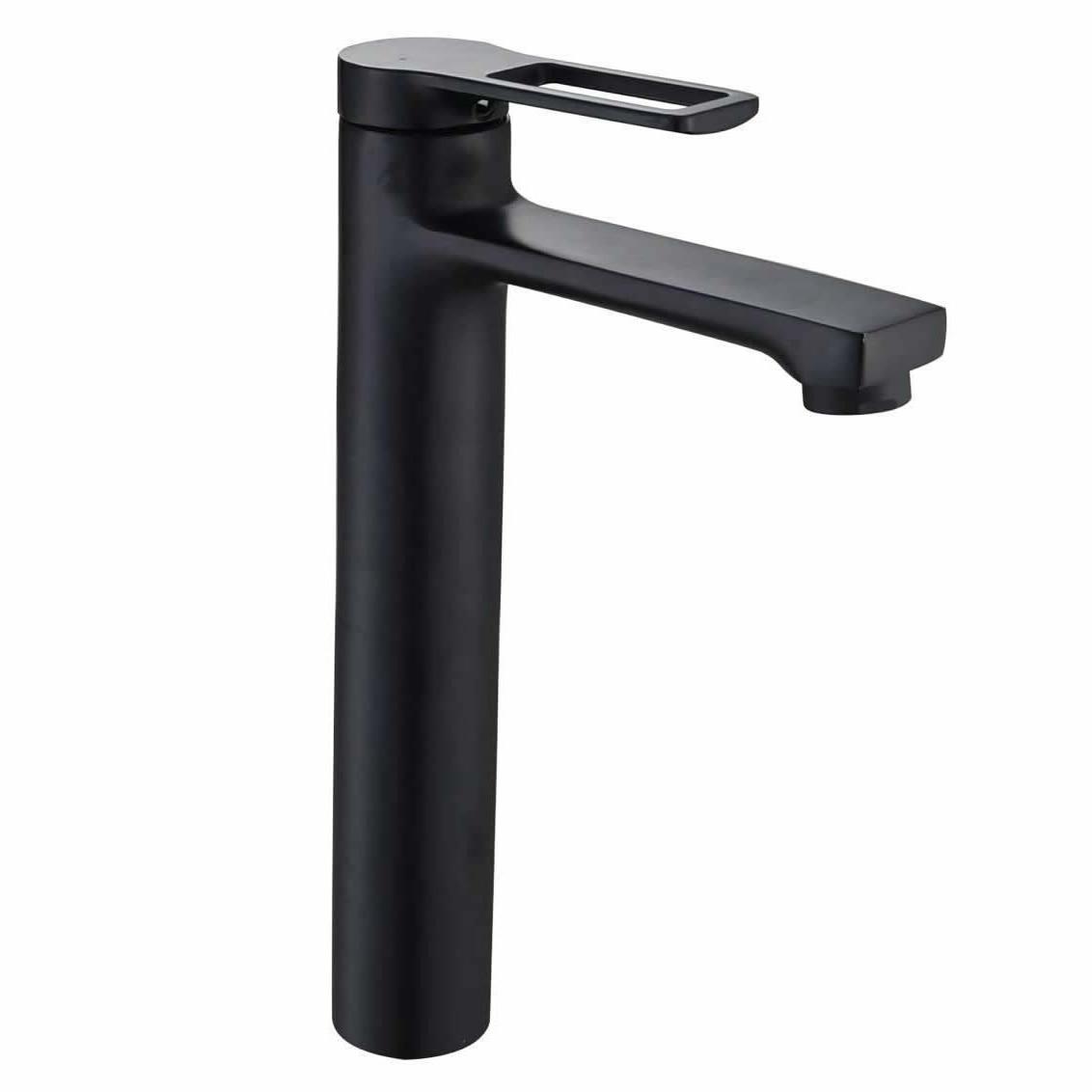 B微信图片_20200420202309 Classic Brass Single-Handle Basin Faucet Zinc Brass Waterfall Tap Tall Body Hot Cold Water Bathroom Sink Faucet Toilet Faucet
