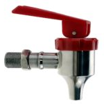 Preço barato SUS 304 polido de aço inoxidável torneira de cerveja alça bebida Spigot para suco bebida torneira torneira cerveja Dispenser Tap