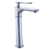 image (1) Classic Brass Single-Handle Basin Faucet Zinc Brass Waterfall Tap Tall Body Hot Cold Water Bathroom Sink Faucet Toilet Faucet