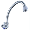 Moderno solo frío grifo de la cocina calidad zinc monomando montado en la pared fregadero grifo de agua grifo de la cocina