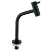 sku图_3 Rubinetti per lavabo in acciaio inox 304 di fantasia Rubinetti dosati per uso scolastico alberghiero Rubinetto per lavabo nero con nucleo valvola in ottone