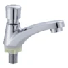 延时水龙头1 Buen Precio Push Down Lavabo Tiempo de Retraso Grifo Pulsador Auto Cierre Grifo Grifo