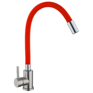 Torneira de cozinha de aço inoxidável 304 de venda quente Torneira flexível rotativa de 360 graus para misturador de água quente e fria Torneira de cozinha Torneira de cozinha