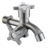 微信图片_20220409110857 Diseño moderno de 2 vías grifo de la manguera de la cocina de aleación de zinc cepillado grifo para doble salida lavadora fregona piscina grifo