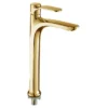 微信图片_20240709134802 Moderno grifo de baño dorado de un orificio de acero inoxidable 304 de un solo mando para lavabo alto con cascada para uso en centros comerciales