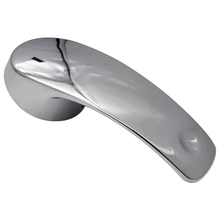 Alta calidad de aleación de zinc curvada grifo mango de diseño moderno para una sola manija del grifo de la cocina mezclador para uso en el baño