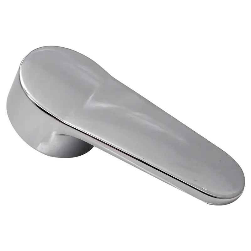 Modern Design Hot & Cold Water Mixer Faucet Universal Electroplated Zinc Faucet Handle Fittings for Bathroom & Kitchen