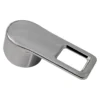 117P Grifo mezclador universal de zinc electrochapado de un solo mando con orificio cuadrado para accesorios de baño