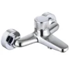 1 Moderne ééngreeps koperen douche wandkraan Elegant design bad douche wastafel mengkraan Trending Alloy keramische kraan douche