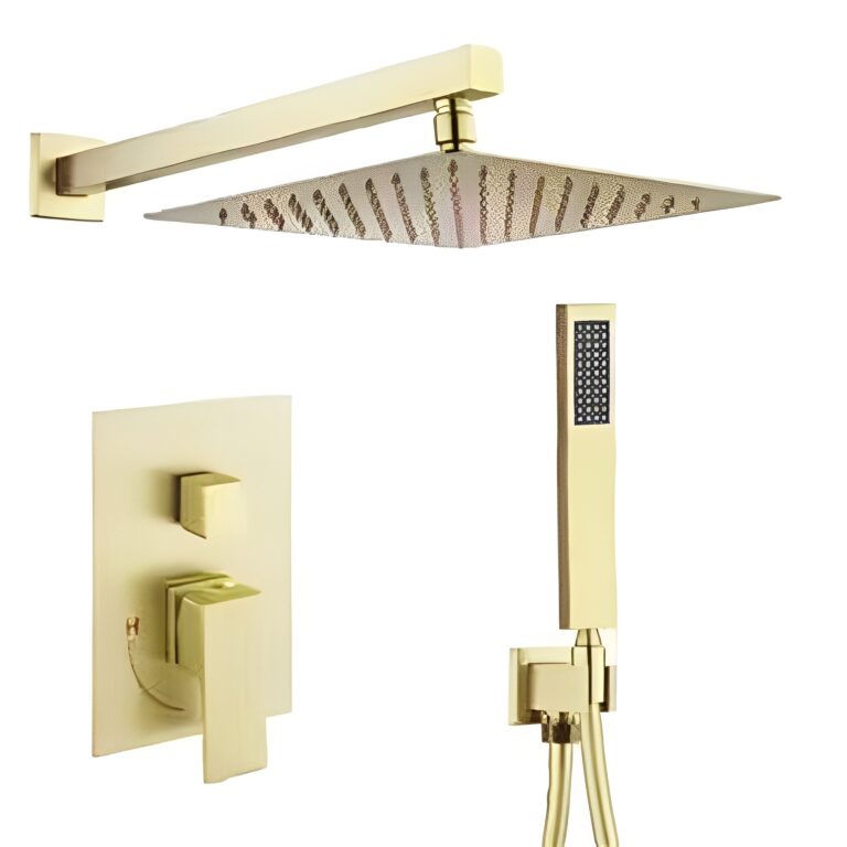 Guide to Selecting Vintage Gold Concealed Shower Sets