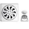 Wholesale 201 Stainless Steel Hidden Floor Shower Drain Cover Self-Sealing Tile Insert for Bathroom Kitchen Outdoor Application