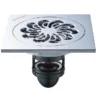 电镀地漏 Fabbrica diretta d'ottone cucina bagno scarico quadrato fessure trincea placcato Anti-Odor pavimento scarico Levitazione magnetica Alberghi