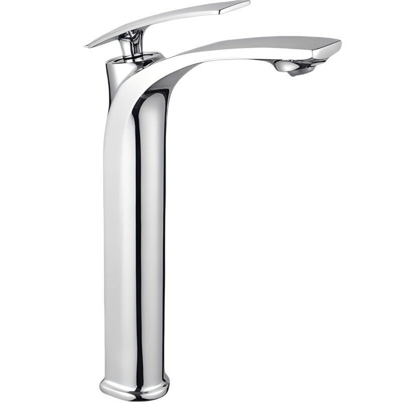 High Quality Classic Zinc Single Hole Modern Tall Penguin S Faucet Hot Cold Water  Ceramic Valve Core Bathroom Water Basin Faucet Hall