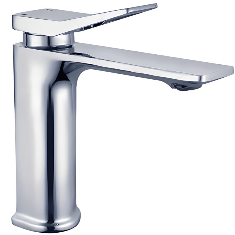 Modern Single-Handle Thermostatic Basin Faucet Single-Hole Basin Taps with Ceramic Valve Core Zinc Alloy Living Room Bathroom