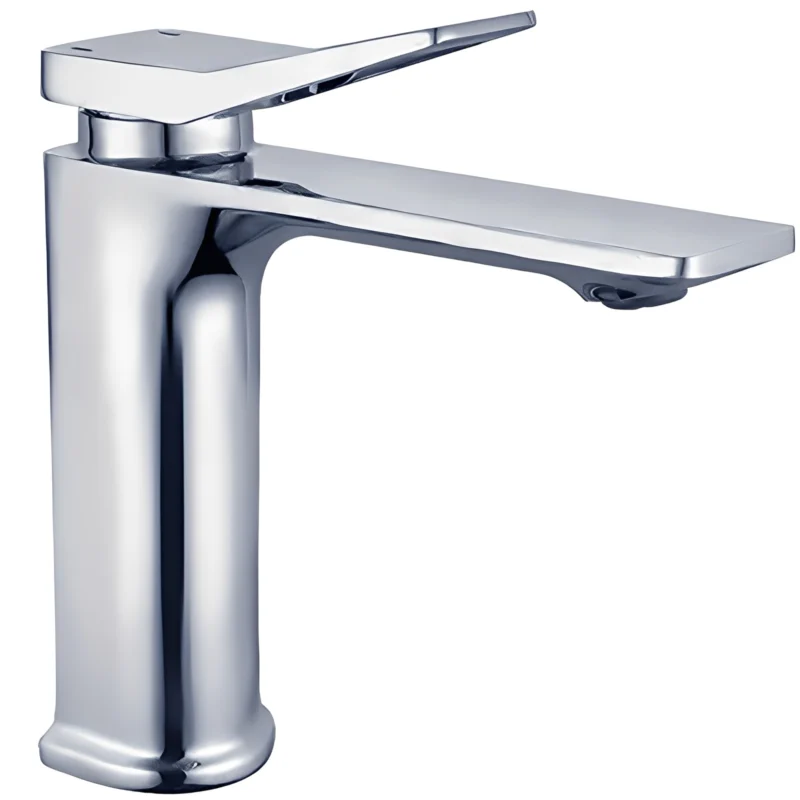 Modern Single-Handle Thermostatic Basin Faucet Single-Hole Basin Taps with Ceramic Valve Core Zinc Alloy Living Room Bathroom