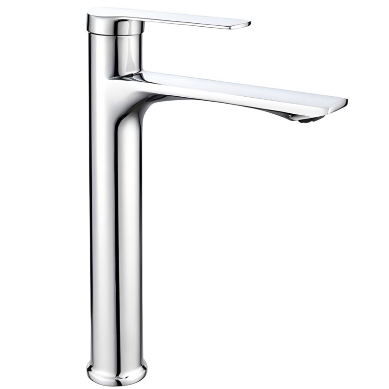 Factory Direct Price Chrome Thermostatic Deck Mounted Zinc Basin Faucet Hot-Cold Water Mixer Polished Ceramic for Bathroom Hall