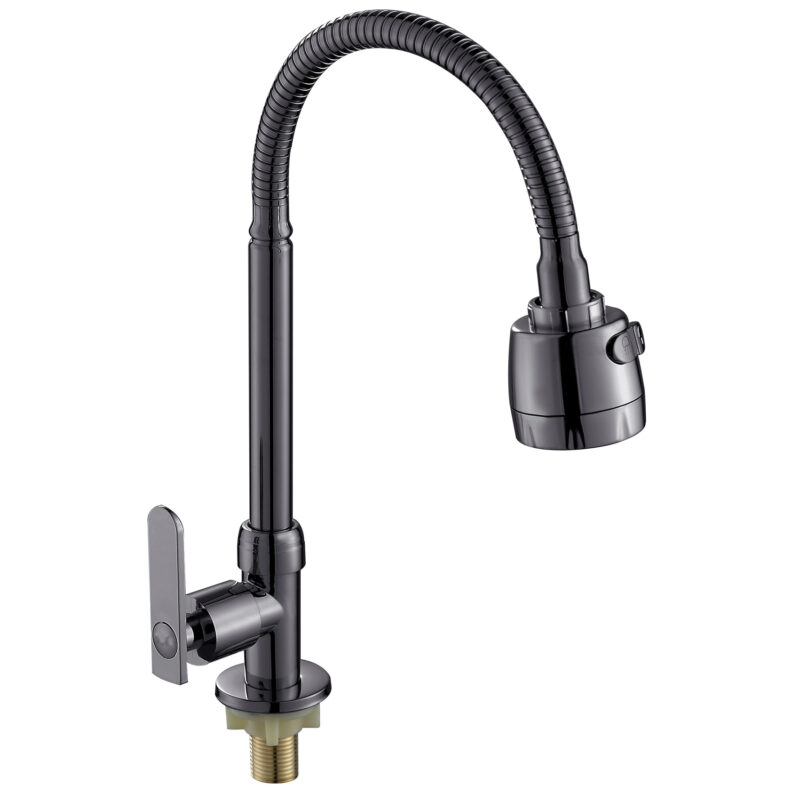 YOROOW Factory Wholesale Single-Handle Modern Zinc Alloy Kitchen Faucet Deck Mounted Easy Installation for Home Apartment Use